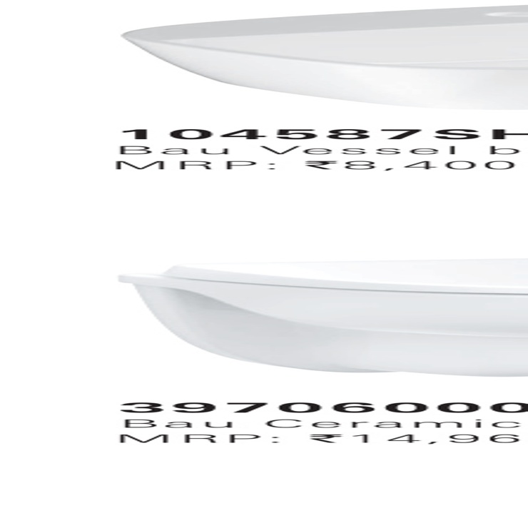 Bau Ceramic WC Wall Hung Rimless